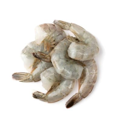Sea White Shrimps